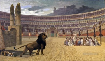 キリスト教殉教者たちの最後の祈り ジャン・レオン・ジェローム Oil Paintings